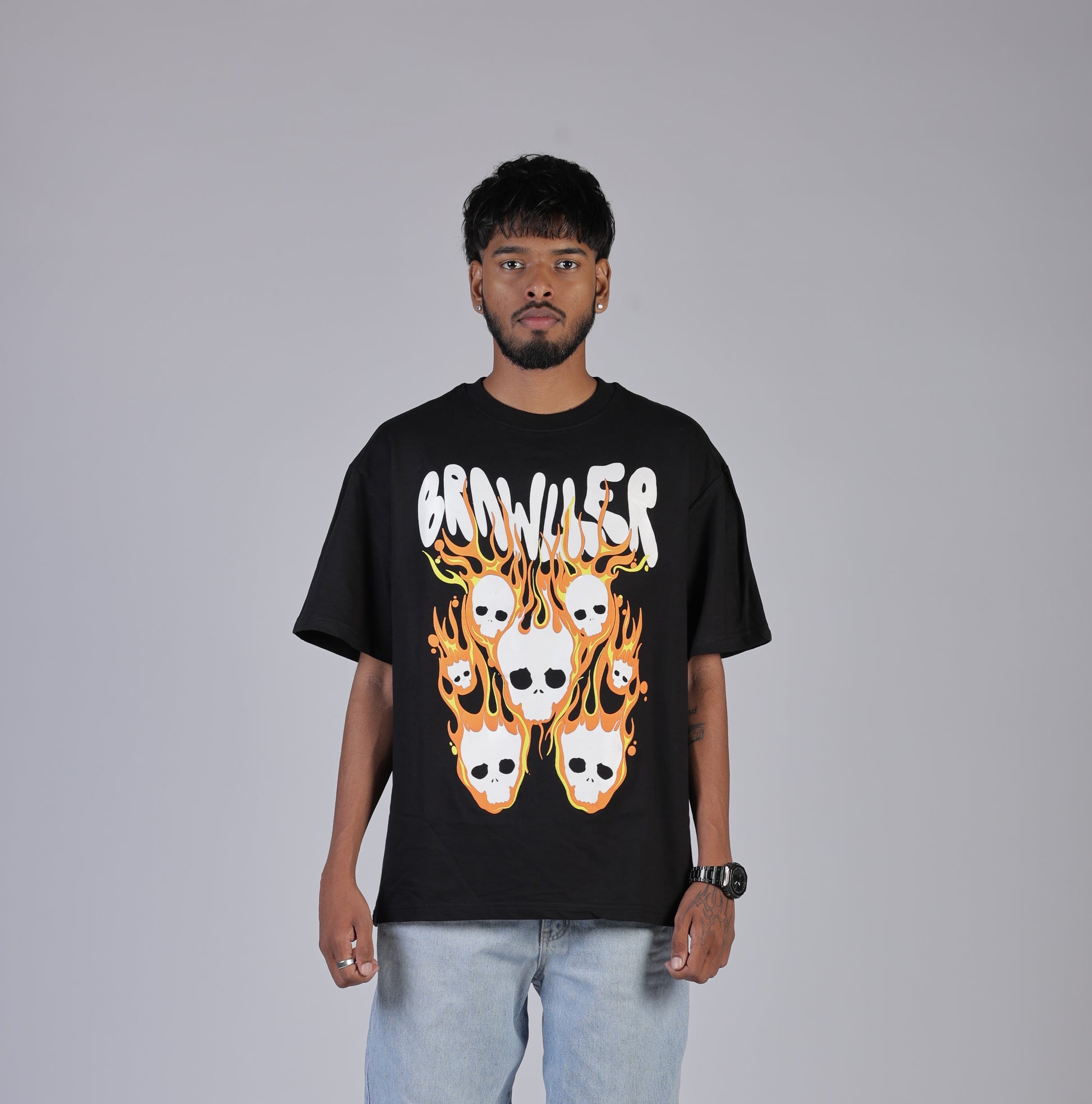 Skull-Fire Tee